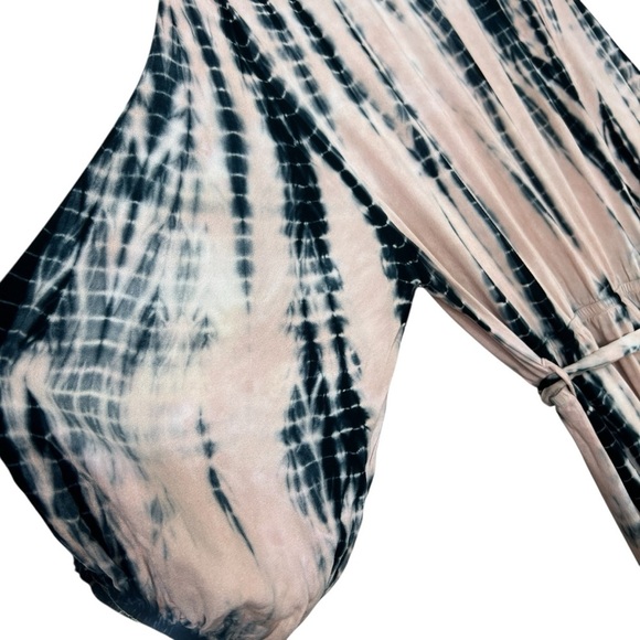 Young Fabulous & Broke Tie-Dye Maxi Wrap Jillian Dress Women Size Medium - Picture 6 of 10